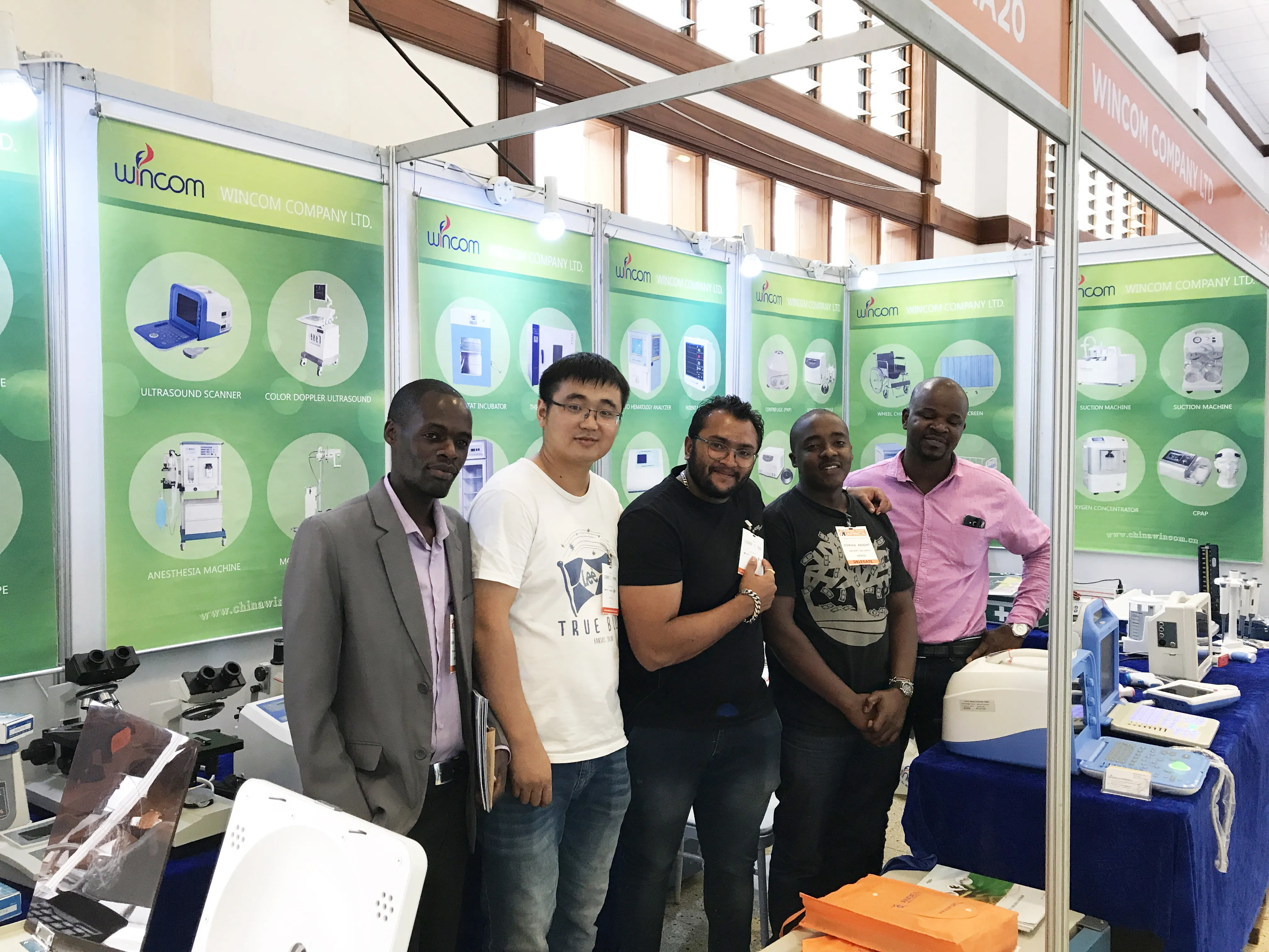 Wincom ចូលរួមក្នុងអាហ្វ្រិកខាងកើតថ្នាំ (កេនយ៉ា)